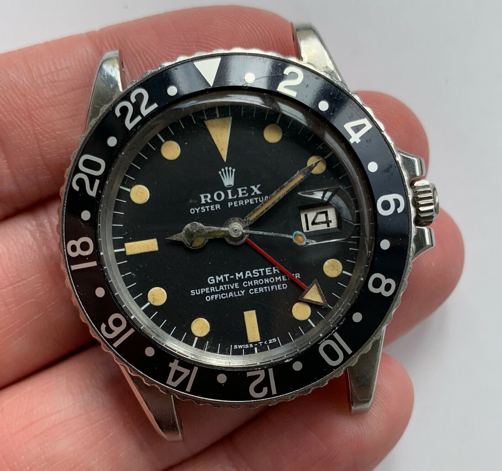 1970's Vintage Rolex GMT-Master ref.1675 with Matte Mark 2 Dial Patina |  WatchCharts