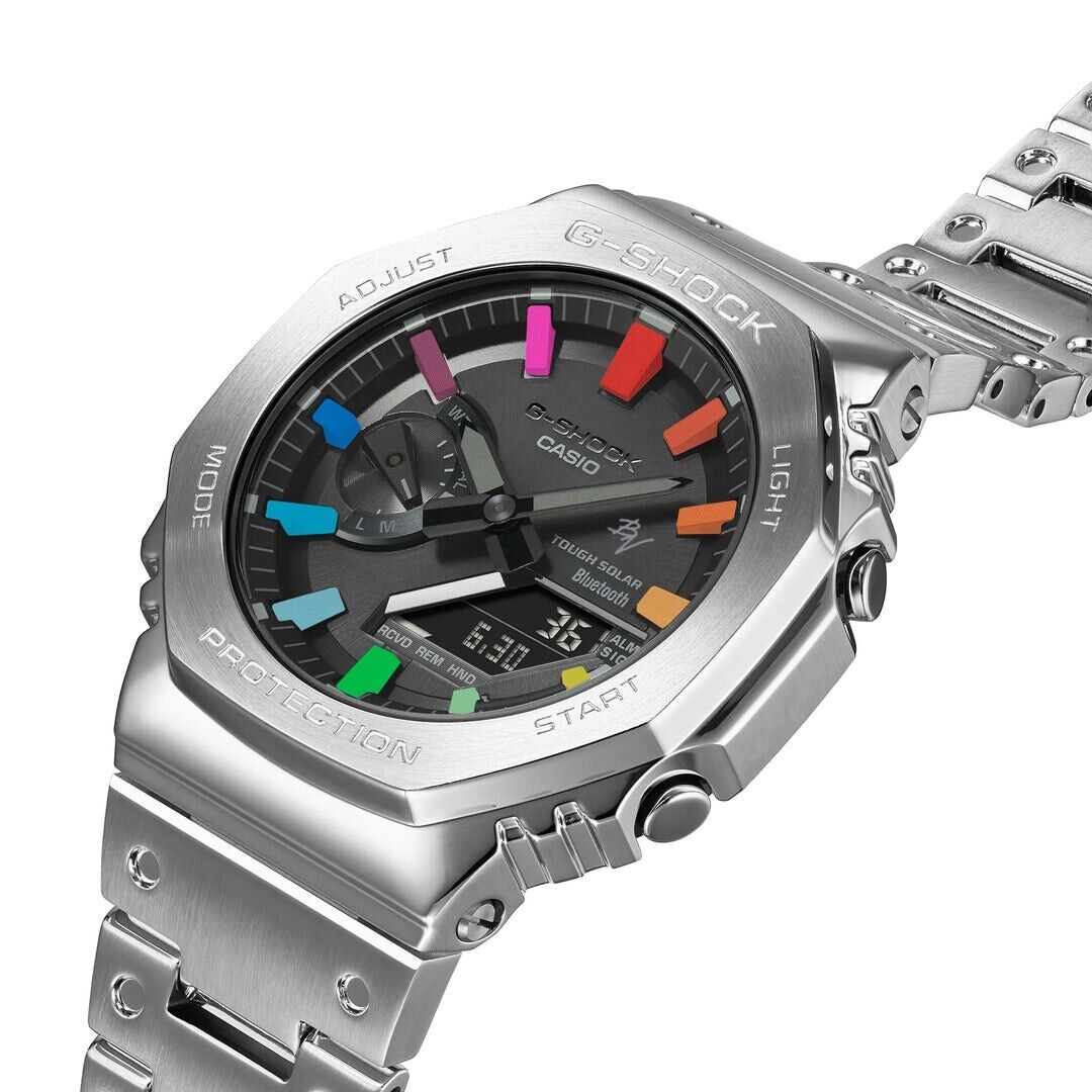 Casio G-Shock 50mm GMB2100 Octagon full metal rainbow rare Casio G-Shock 50mm GMB2100 Octagon full metal rainbow rare
