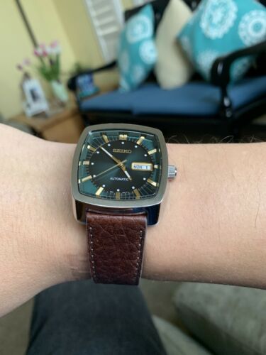 seiko recraft automatic green dial