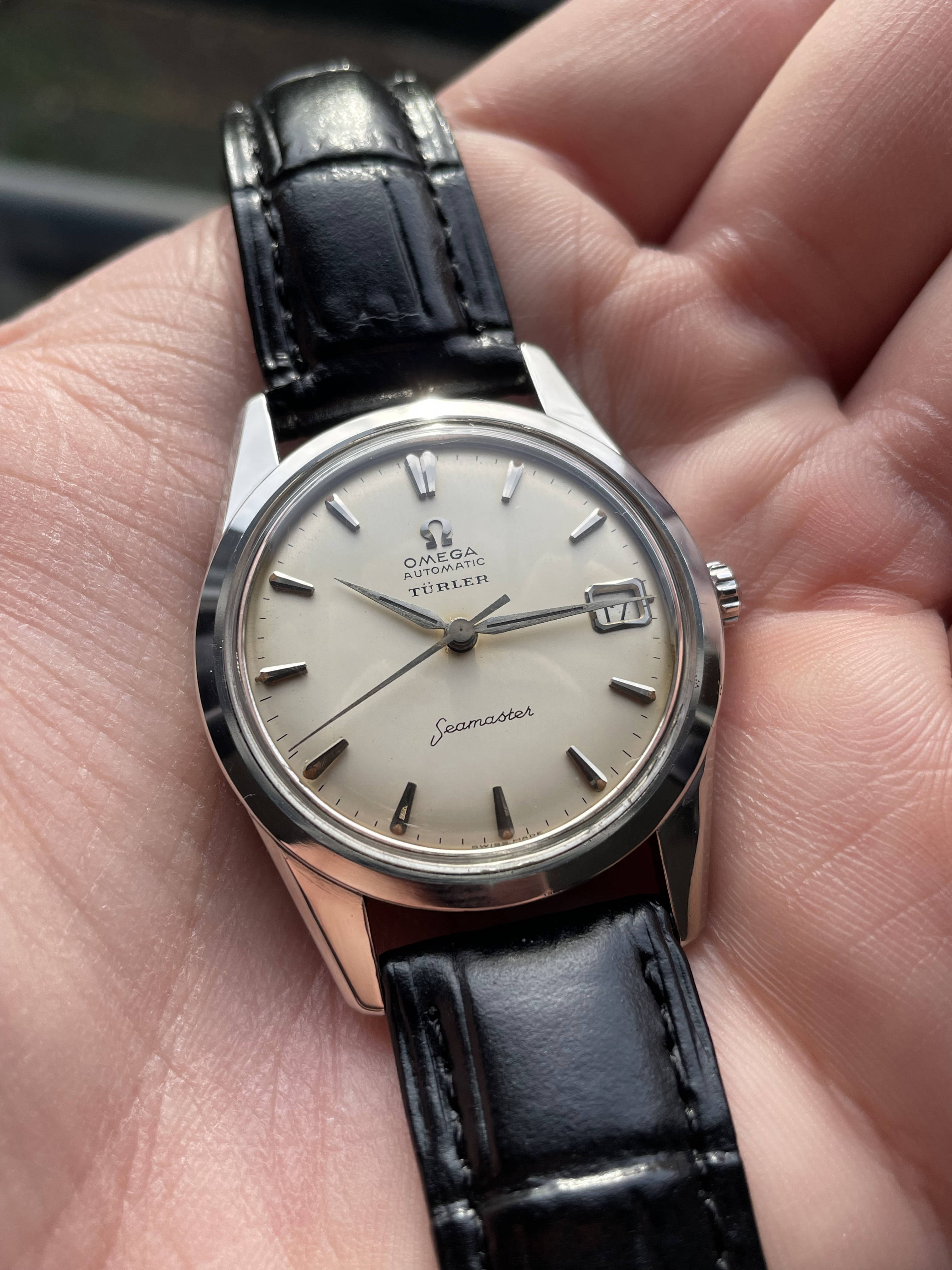 WTS Vintage Omega Seamaster Turler Signed Dial ref. 14701 cal. 562 WatchCharts Marketplace