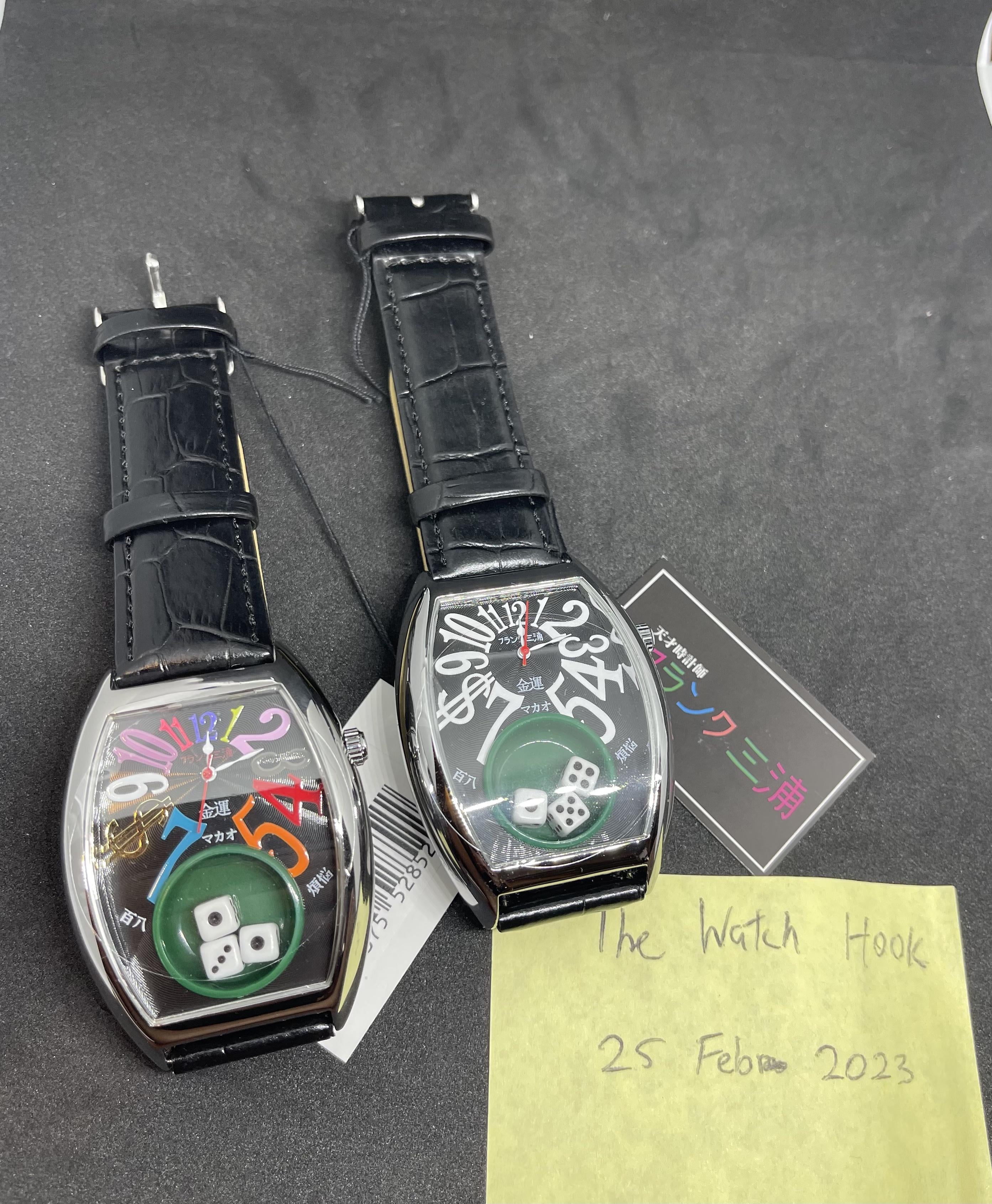 WTS Frank Miura Life s A Gamble Dice Watch WatchCharts Marketplace