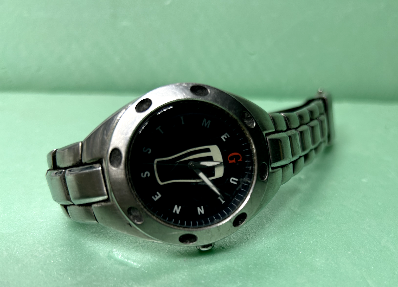 Vintage Men's Fossil Guinness Time Wrist Watch PR-5098