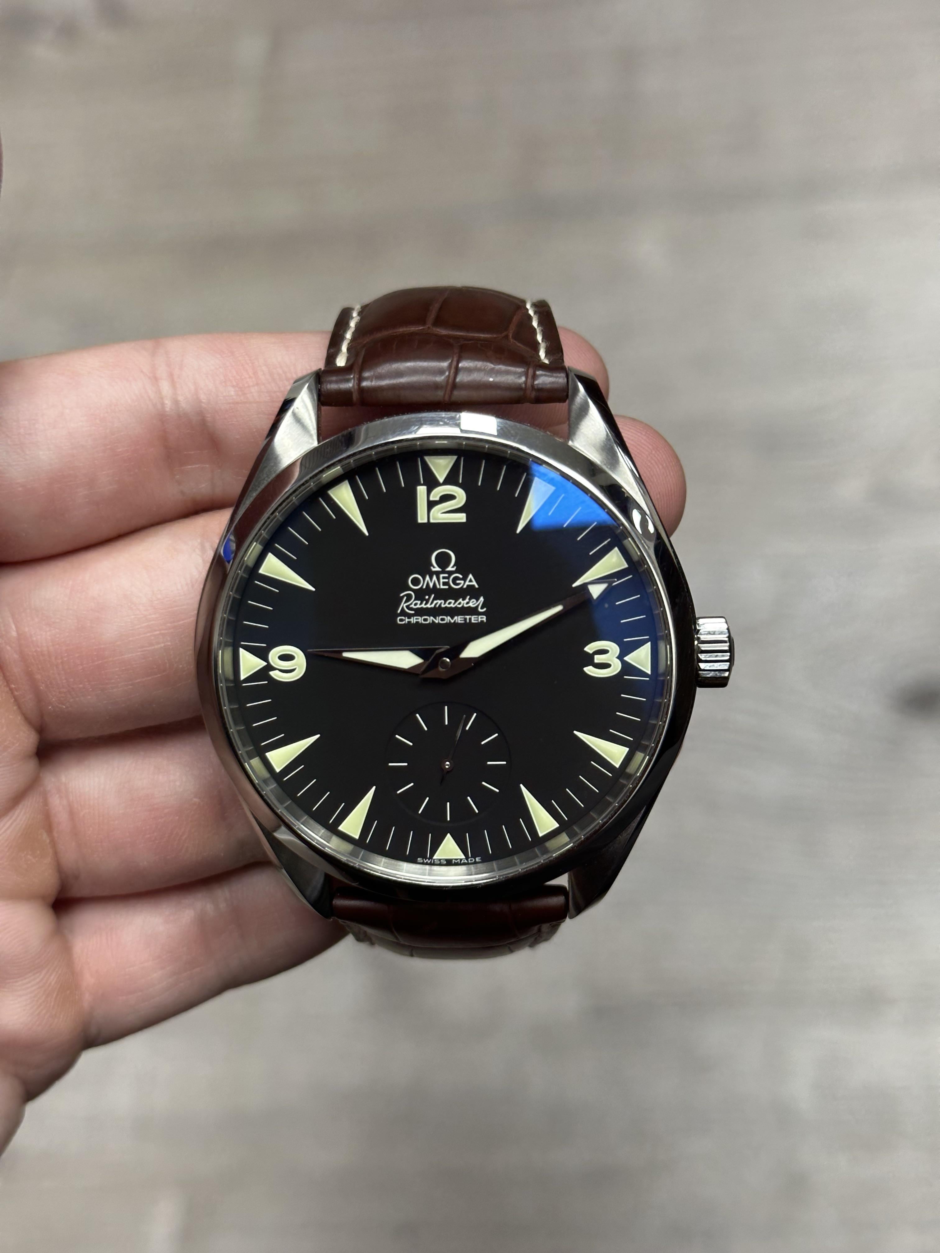 WTS Omega Railmaster 2806.52.37 XXL Full Kit WatchCharts