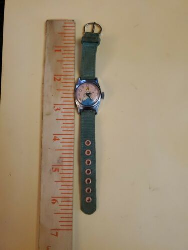 vintage alice in wonderland US Time watch