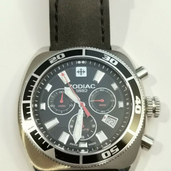 Zodiac Swiss watch ZO4502 chronograph desert Falcon | WatchCharts