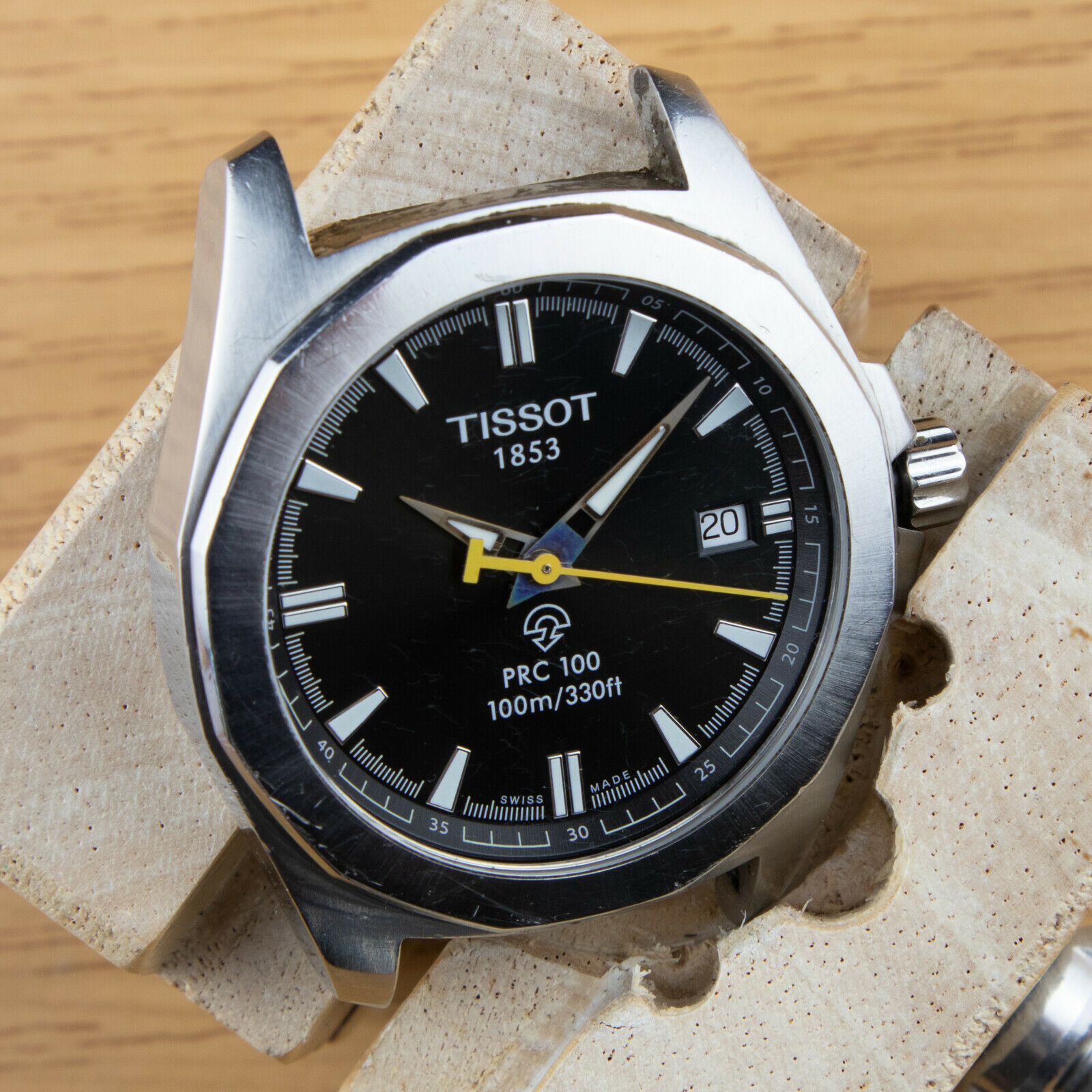 TISSOT PR100 Autoquartz Watch ETA 205.911 Swiss 40mm