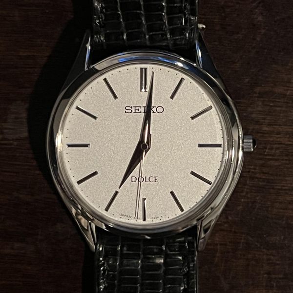 Seiko Dolce SACM171 Quartz Elegant White Dial Watch