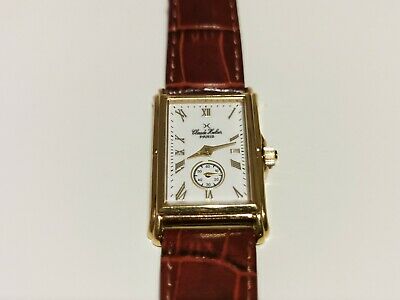 VINTAGE LUXURY TANK SWISS LADIES GOLD PLATED QUARTZ WATCH