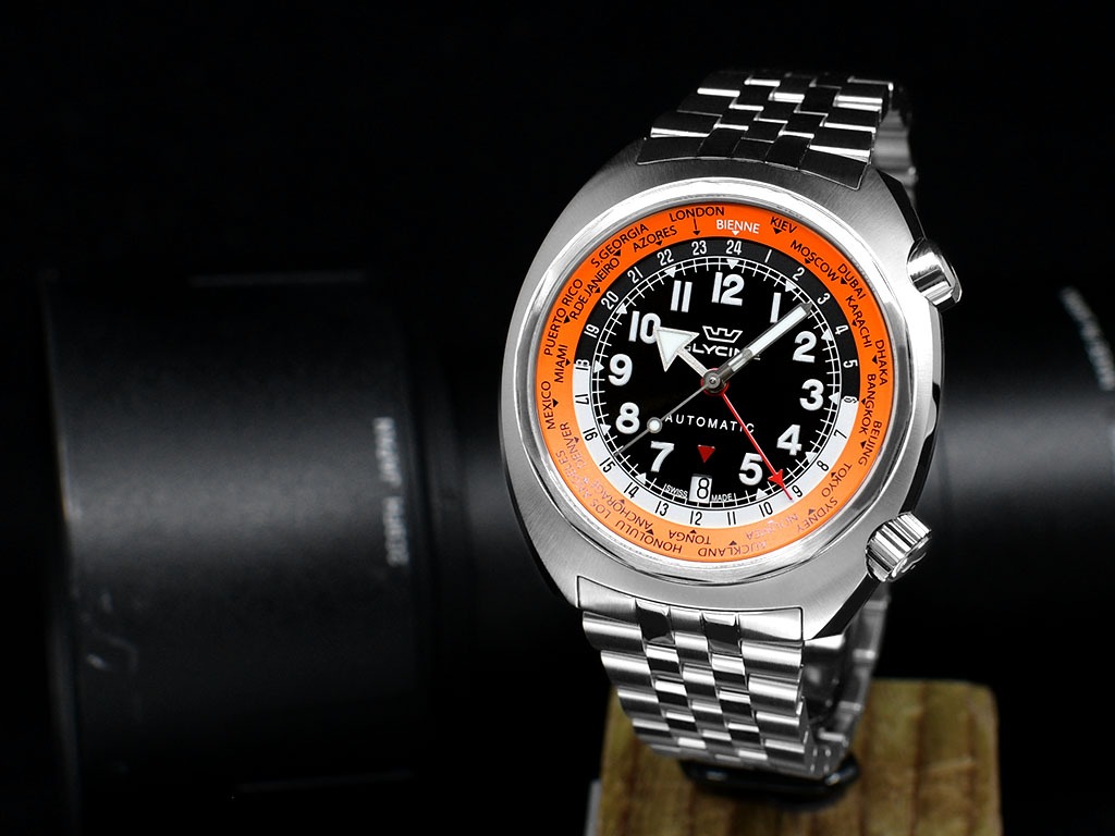 Glycine Airman SST Pumpkin Black Ref. GL0309 WatchCharts