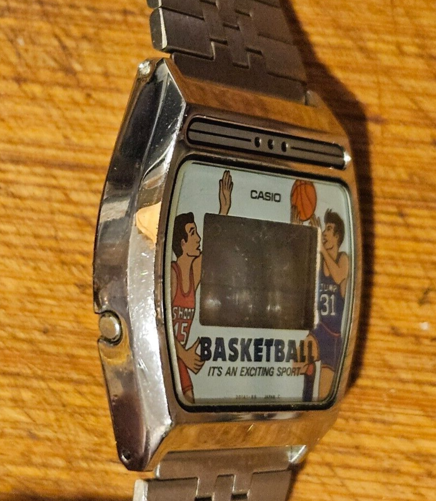 Casio GF-11 Module 209 Basketball Game Watch Not Working has