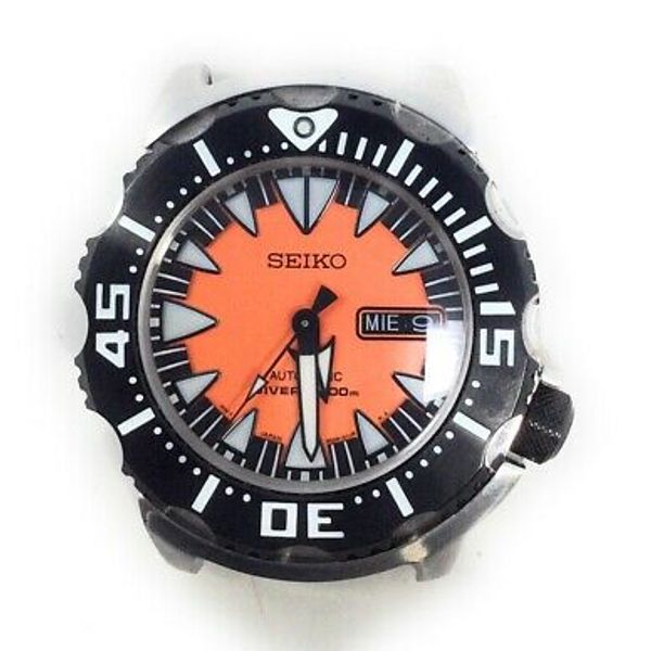 Seiko Monster Air Diver Automatic Watch 4R36-01J0 Orange | WatchCharts