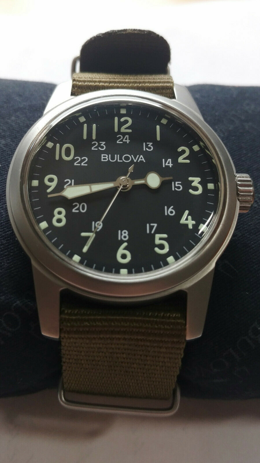 Bulova hack watch discount reissue