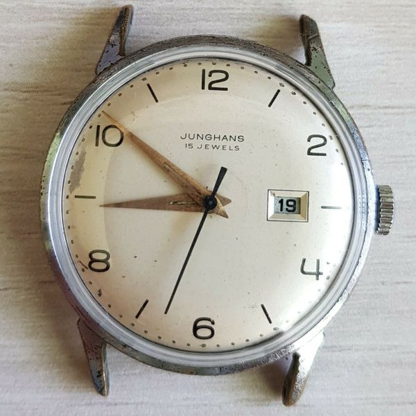 Vintage JUNGHANS watch, 15 jewels, cal. 98S1, working condition