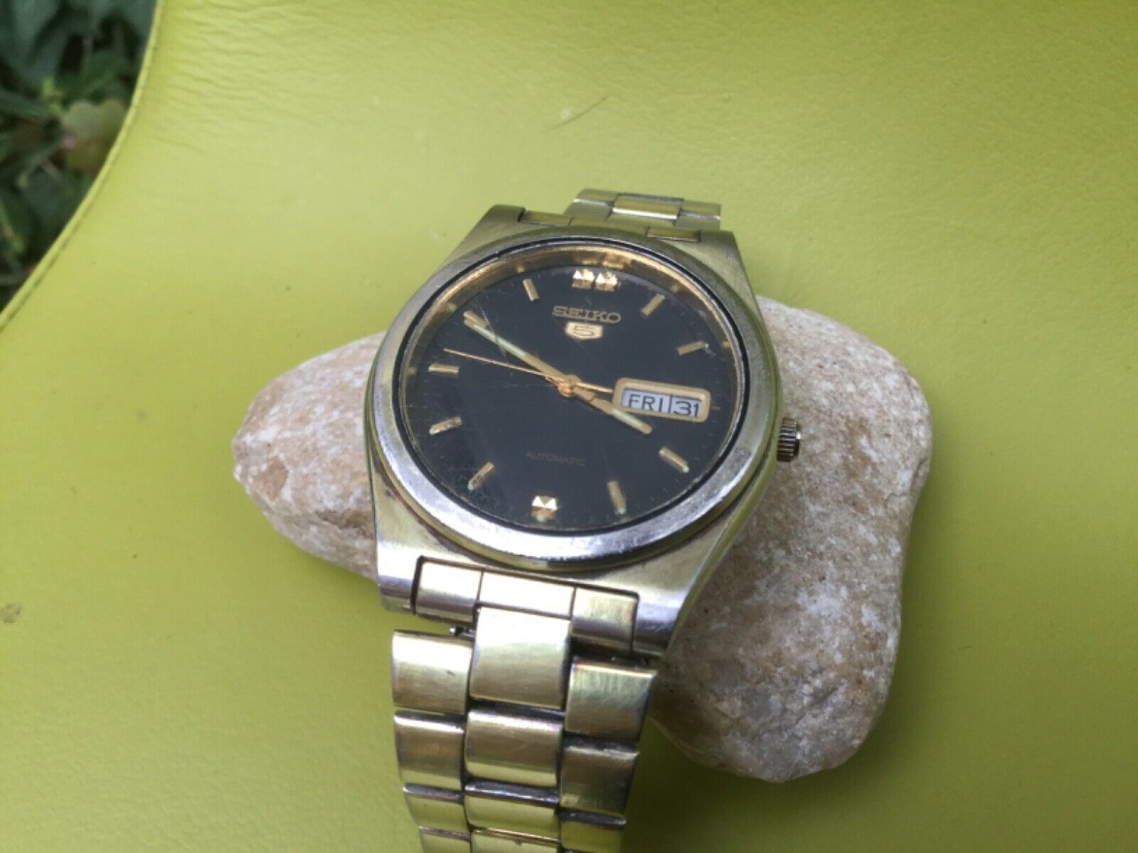 Vintage Seiko 6309 8980 Automatic Watch, Running, Original