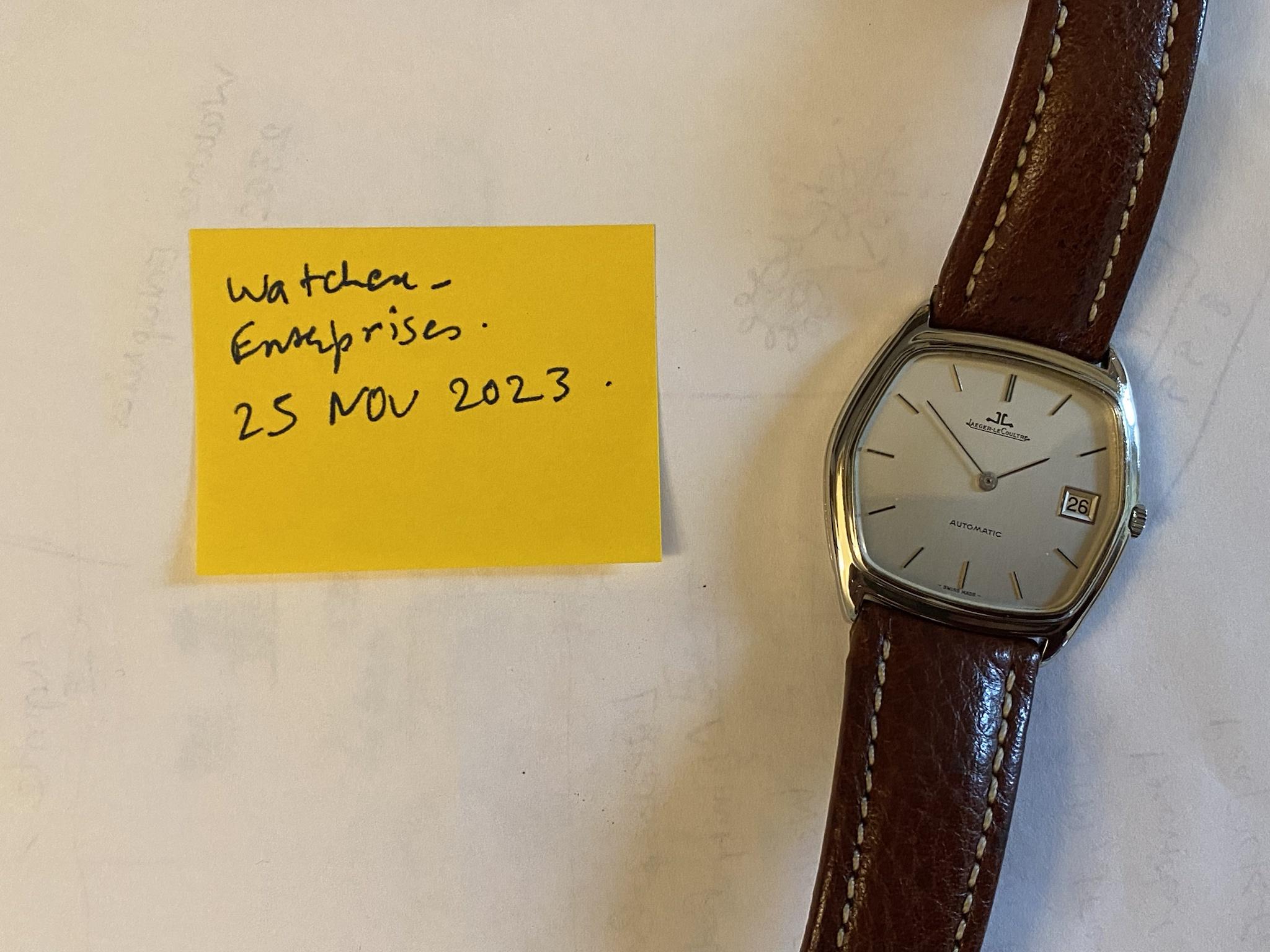 WTS Jaeger LeCoultre JLC Master Ultra Thin. Automatic. Crisp