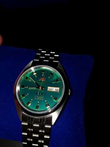 Orient tristar 2024 green dial