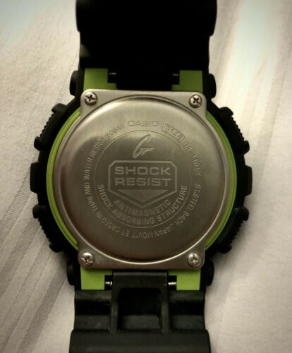 Casio G-SHOCK GA110LY-1A Analog/Digital Black/Lime Green Module