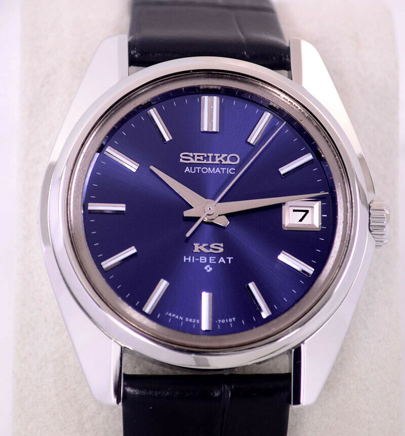 king seiko blue dial