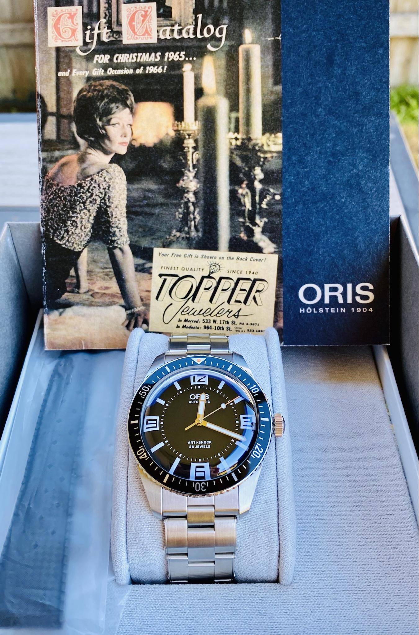 WTS Oris Divers Sixty Five Maxi Topper Limited Edition