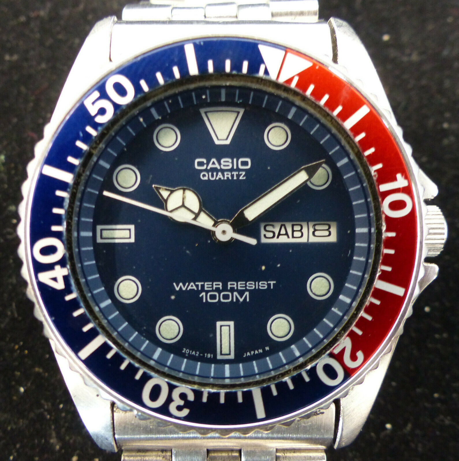 casio pepsi bezel