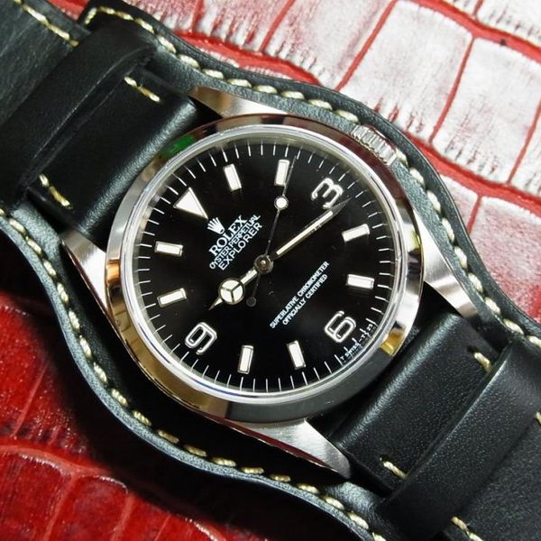 FS Rolex 14270 Explorer I Tritium Hour Markers Automatic Watch ...