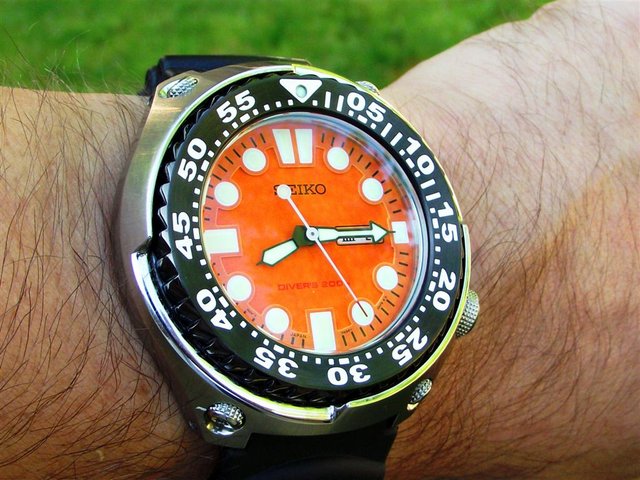 Seiko shop sawtooth orange