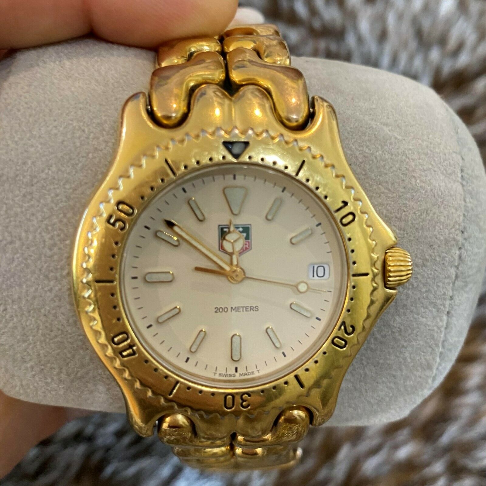 TAG Heuer 2000シリーズ S94.706M Tag Heuer S94.706 Mens SEL Series Watch WG1130.BP0466 Gold