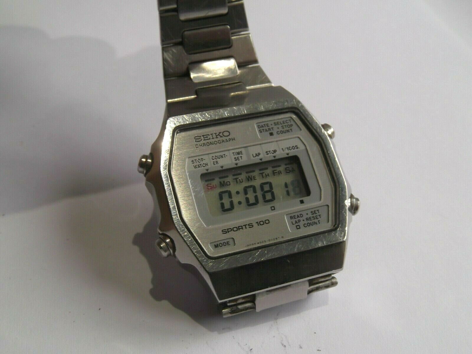 Alarm chrono discount watch instructions digital