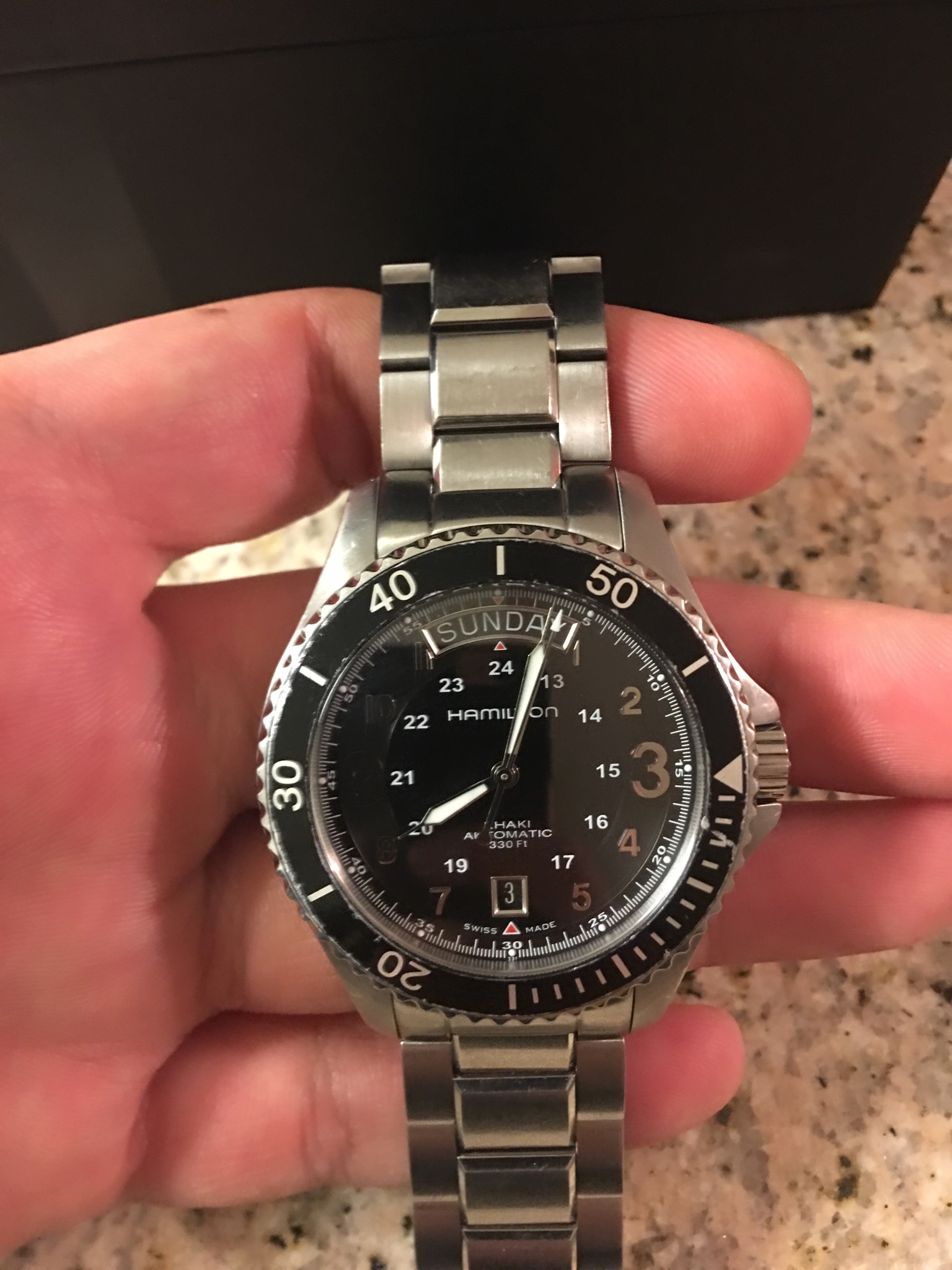 hamilton khaki king scuba