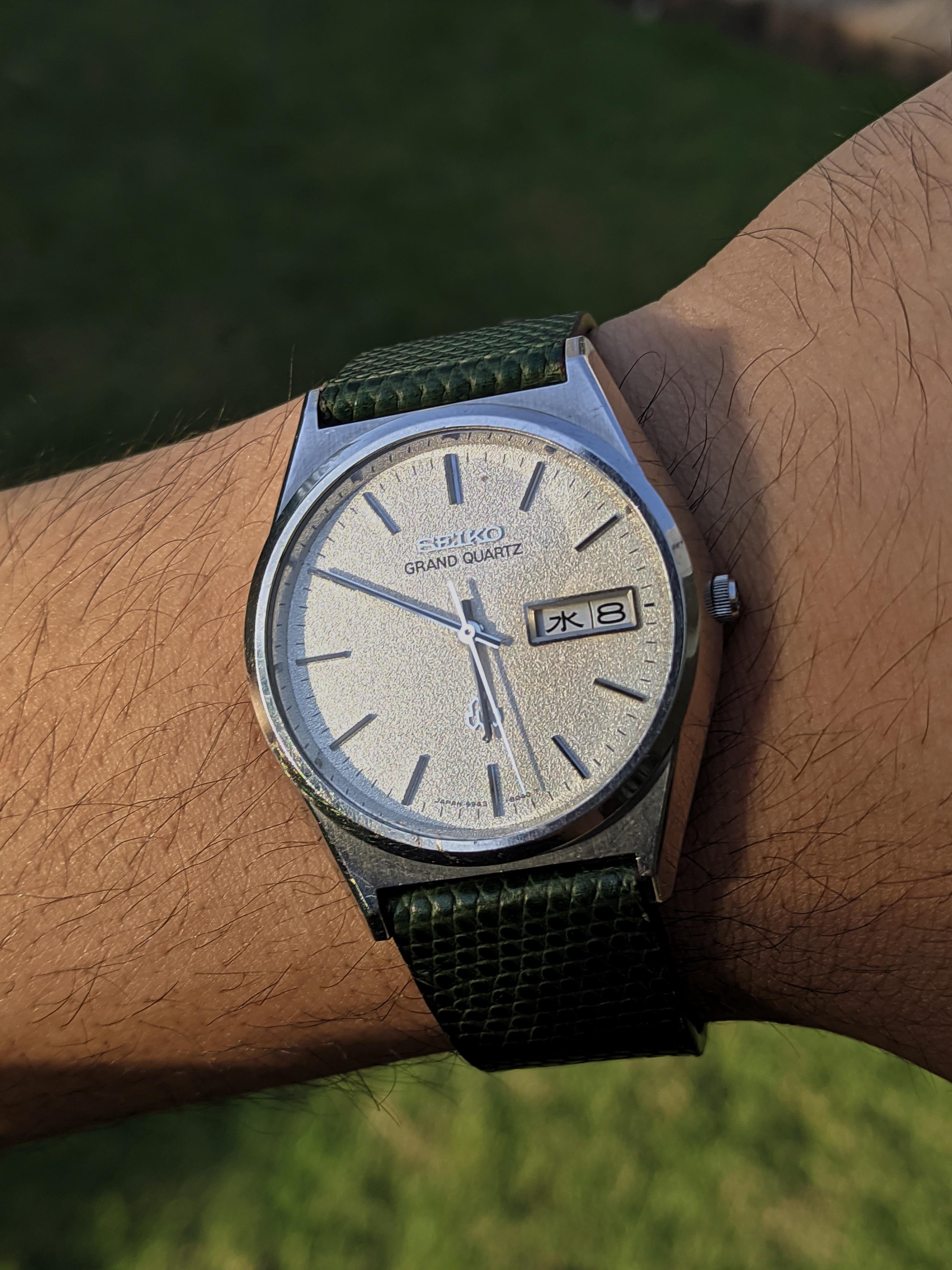 セイコー9943-8030 グランドクォーツ GRANDQUARTZ デイデイト セイコー9943-8030 グランドクォーツ GRANDQUARTZ デイデイト