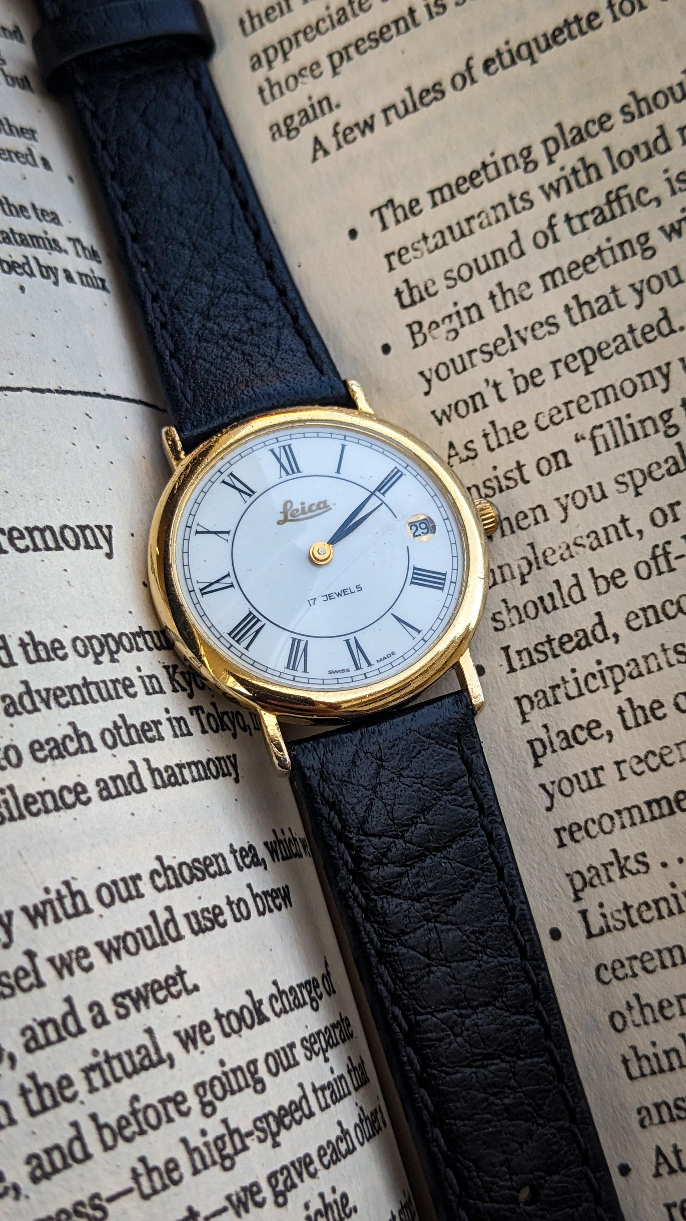 wts] Vintage Rarest Leica x enicar 17 jewels German swiss watch 17 