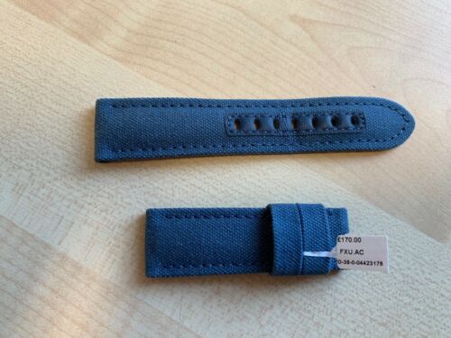 Panerai blue canvas outlet strap