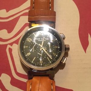 Louis Vuitton Savanna Quartz Tambour Watch