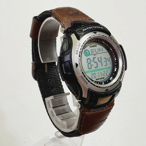 UNIQUE Men's DIGITAL Watch CASIO "Pathfinder" (2632) PAS400B. Fishing