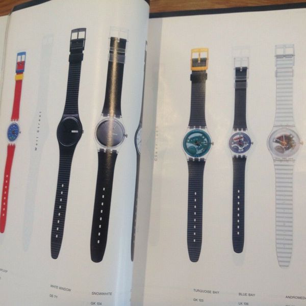 Swatch Katalog Uhren 19831990 Sammlerstück WatchCharts