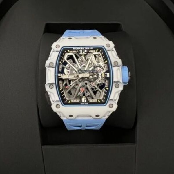 Richard Mille RM 035RM35-03 Rafa Nadal White TPT Baby Blue Strap 2023 ...
