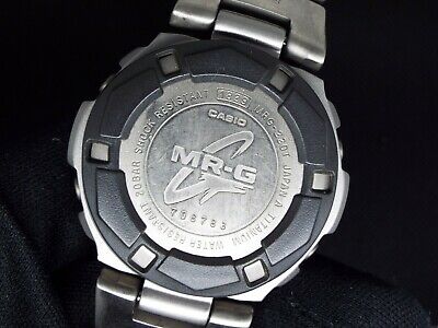 CASIO VINTAGE DIGITAL WATCH G-SHOCK FULL TITANIUM MR