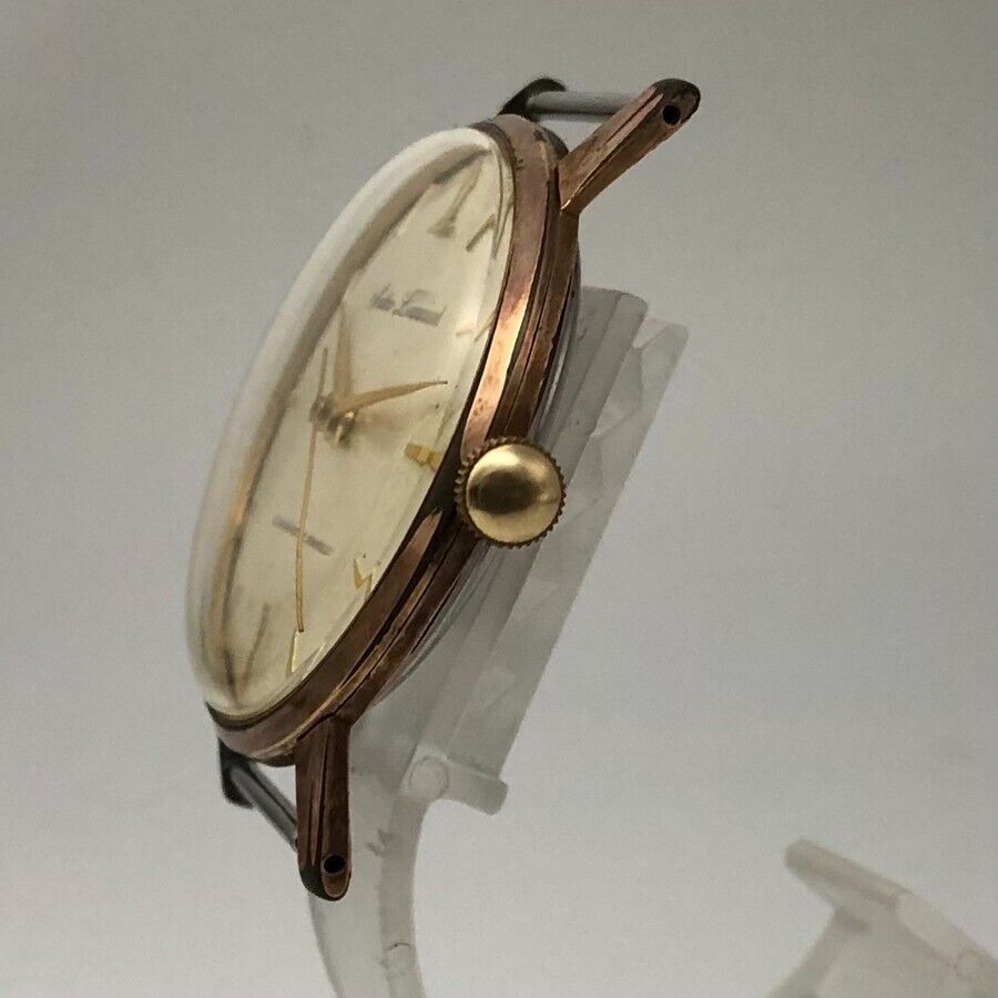 Vintage Seiko Laurel J14047 Rare Indices EGP Hand-Winding 17Jewels