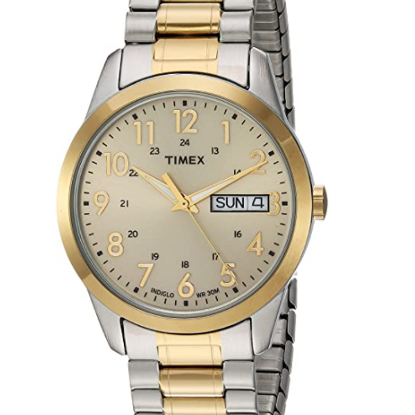 Timex Men's South Street Sport Watch Two-Tone/Champagne BRAND NEW ...