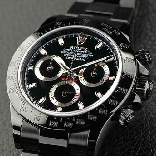 black rolex daytona