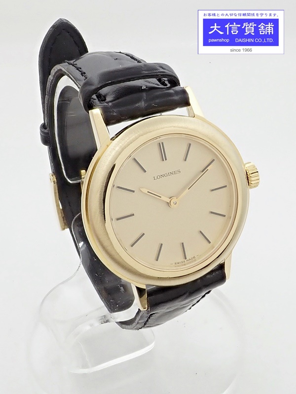 LONGINES Longines Ladies Watch Solid Gold K18 Manual Winding