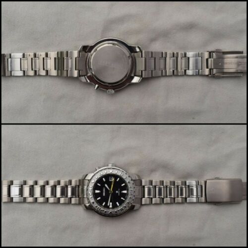 Serviced Seiko Brightz Limited Edition Kinetic Watch Titanium 5M65
