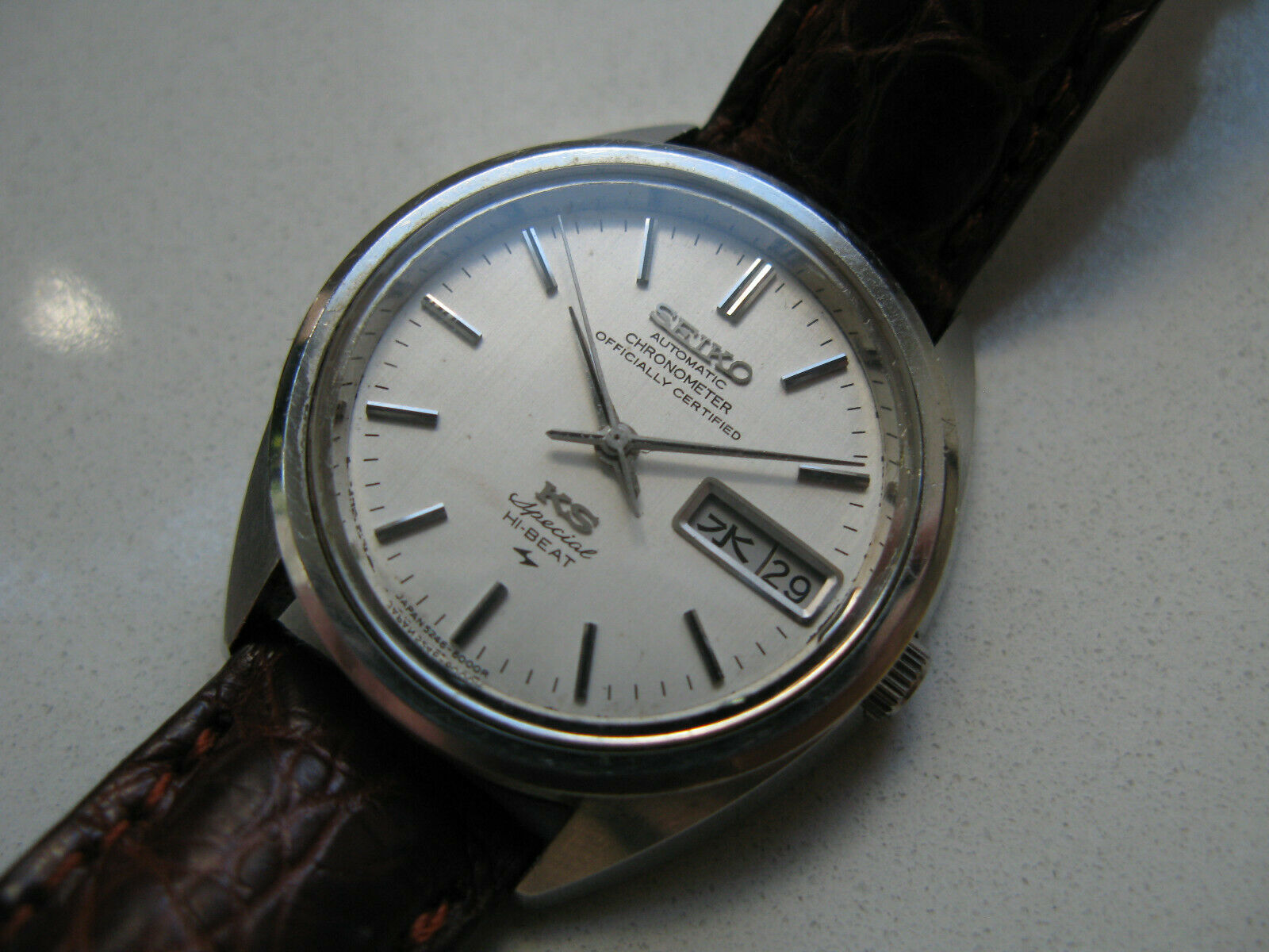 King Seiko 5246-6000 “Special” Chronometer Hi-Beat, upgraded sapphire ...