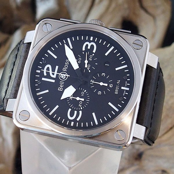 FS: Bell & Ross BR01-94-S Chronograph Excellent B&P REDUCED | WatchCharts