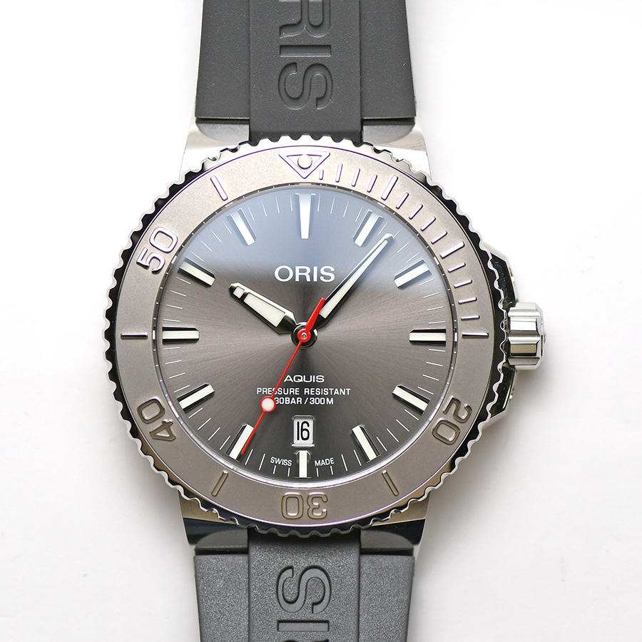 New arrival Oris ORIS Aquis date relief automatic 01 733 7730 4153