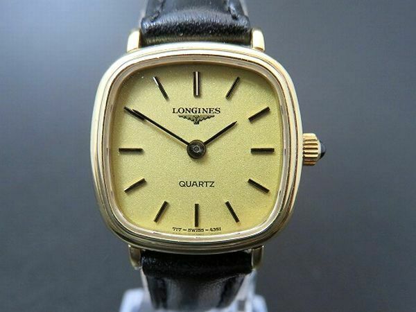 稼働品　LONGINES ロンジン　クォーツ 717 SWISS 4351 ファッション 稼働品 LONGINES ロンジン クォーツ 717 SWISS