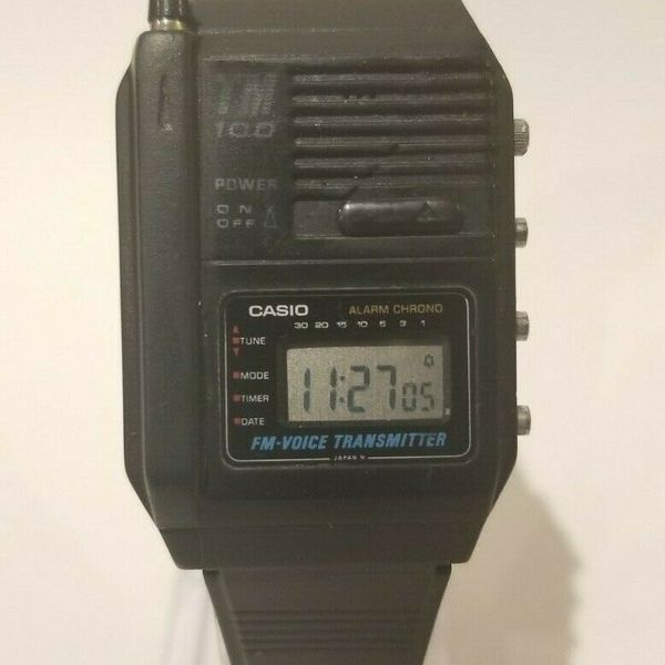 Rare Casio TM 100 Radio Transmitter digital watch JDM Japan Rare Casio TM 100 Radio Transmitter digital watch JDM Japan