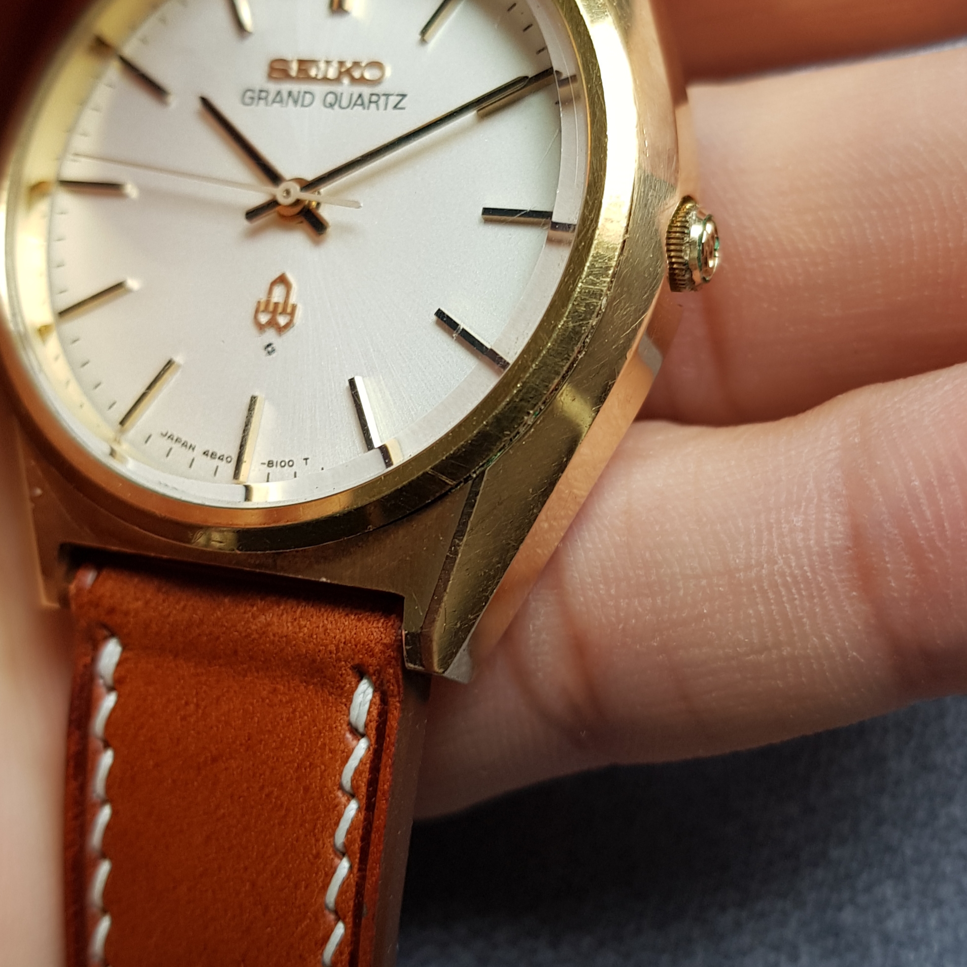 WTS] Seiko Grand Quartz Cap Gold 4840-8110 | WatchCharts Marketplace