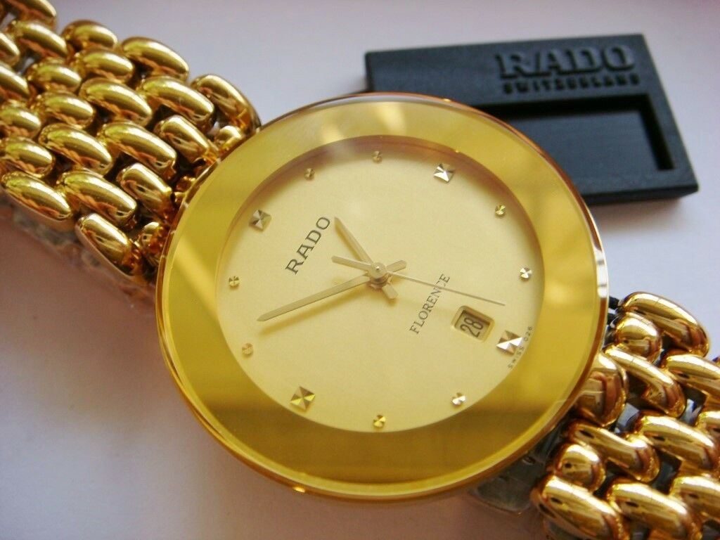 Rado florence store full gold