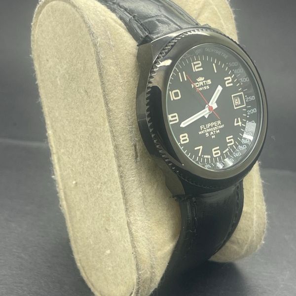 Vintage Fortis Flipper 5M manual wind 17 Jewels Excellent condition ...